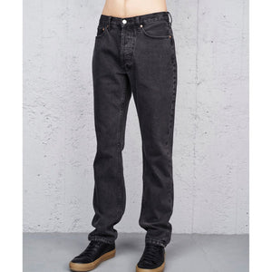 105 UNISEX JEANS WASHED BLACK