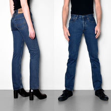 Load image into Gallery viewer, 105 UNISEX JEANS DARK BLUE
