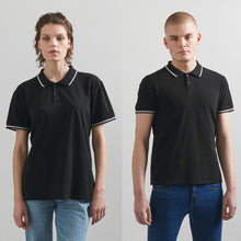 Load image into Gallery viewer, UNISEX POLO BLACK