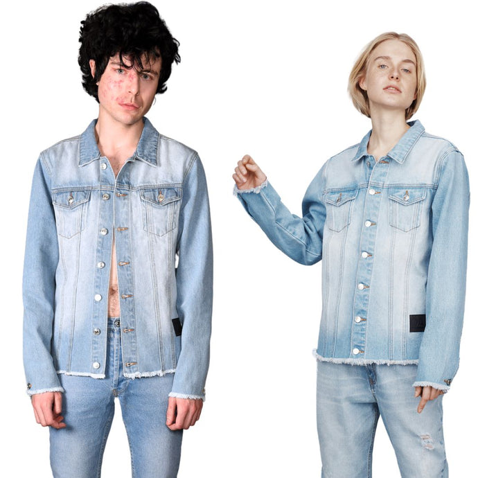 UNISEX DENIM JACKET LIGHT BLUE