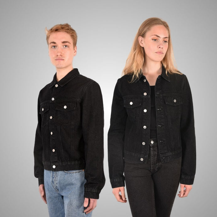 ÖA DENIM JACKET BLACK