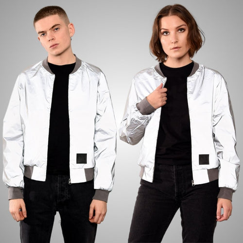 BOMBER JACKET REFLECTIVE