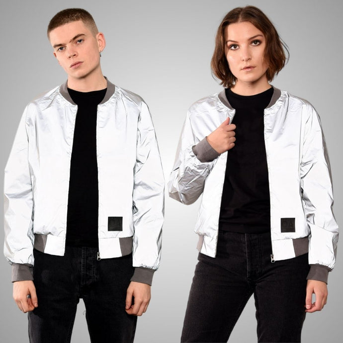 BOMBER JACKET REFLECTIVE