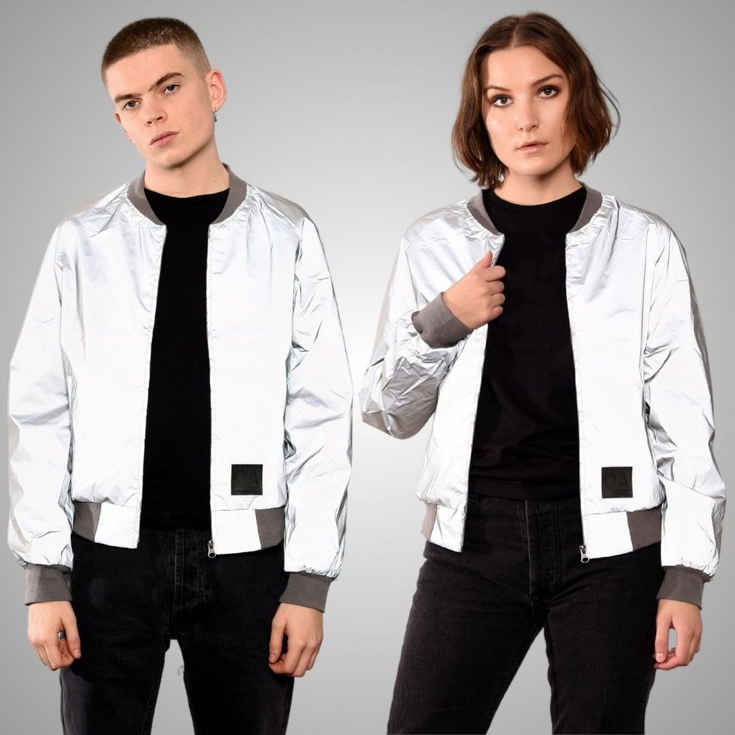 BOMBER JACKET REFLECTIVE
