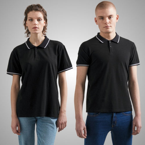 UNISEX POLO BLACK