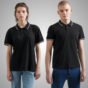 UNISEX POLO BLACK