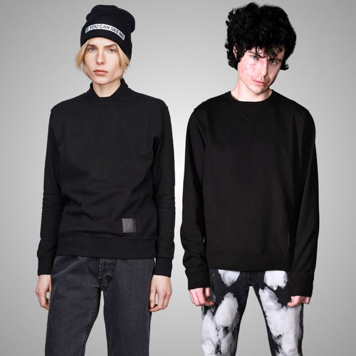 UNISEX SWEAT BLACK