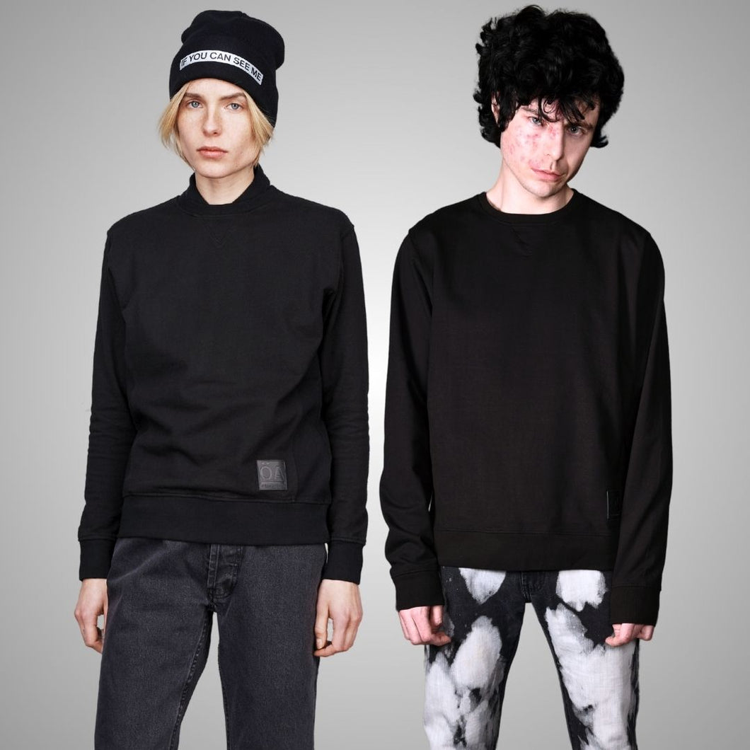 UNISEX SWEAT BLACK