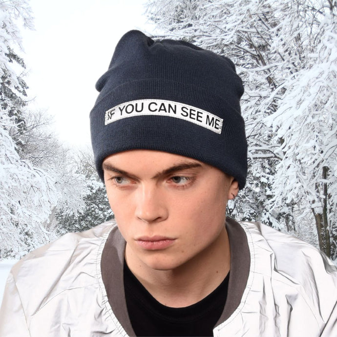 BEANIE ORION BLUE REFLECTIVE