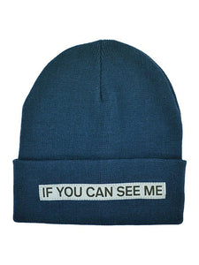 BEANIE ORION BLUE REFLECTIVE