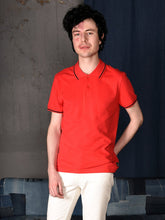 Load image into Gallery viewer, UNISEX POLO PIQUE RED